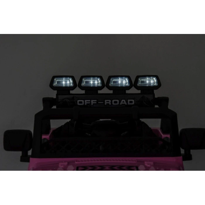 Дитячий акумуляторний позашляховик Off-Road CLIMBER Рожевий