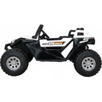 Детская аккумуляторная машинка Багги Clash Белая