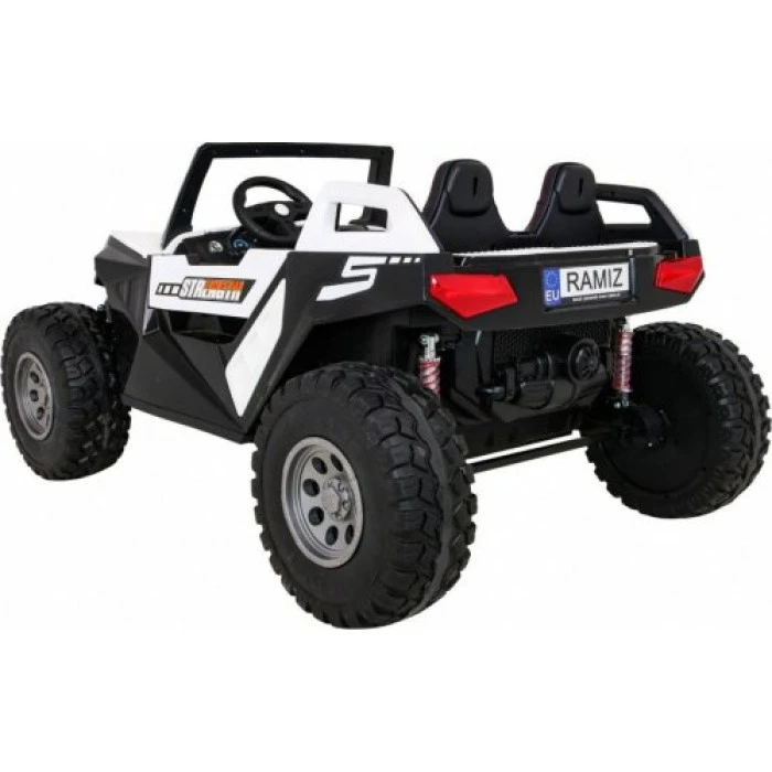 Детская аккумуляторная машинка Багги Clash Белая