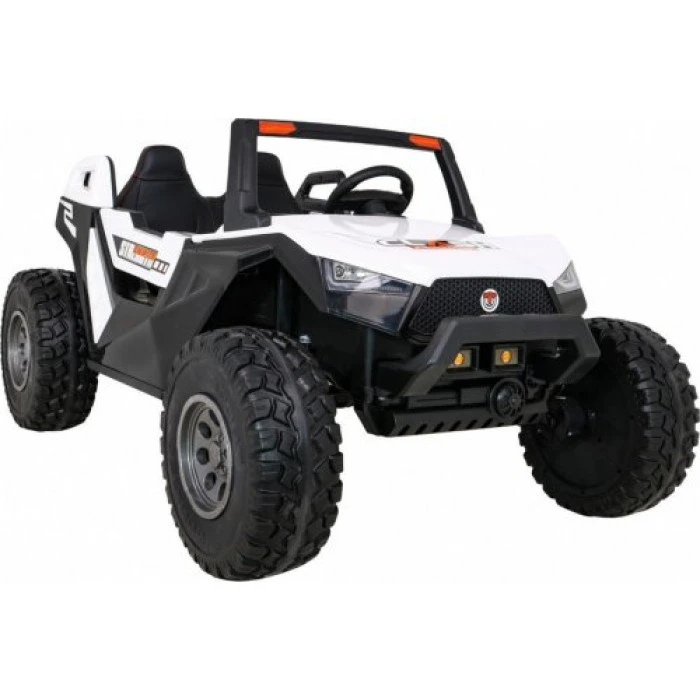 Детская аккумуляторная машинка Багги Clash Белая