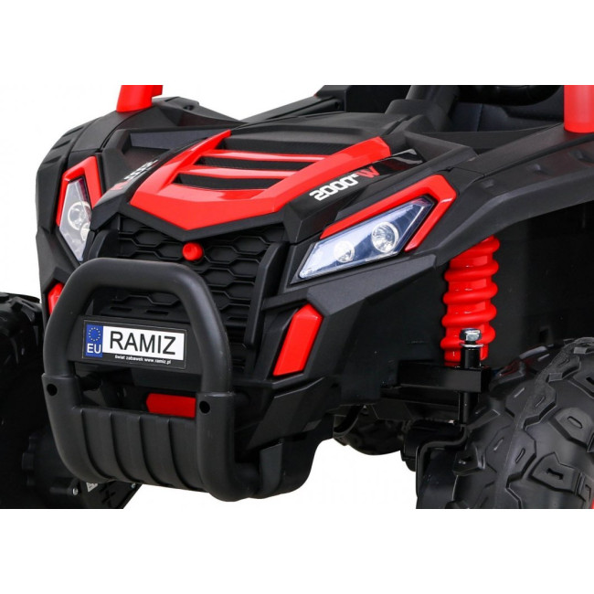 Детская аккумуляторная машинка Багги UTV 2000M Racing Battery Car, красная