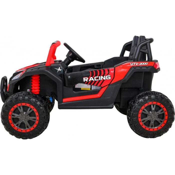 Детская аккумуляторная машинка Багги UTV 2000M Racing Battery Car, красная