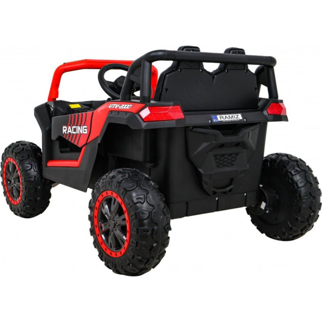 Детская аккумуляторная машинка Багги UTV 2000M Racing Battery Car, красная