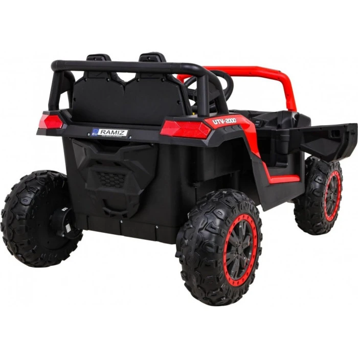 Детская аккумуляторная машинка Багги UTV 2000M Racing Battery Car, красная