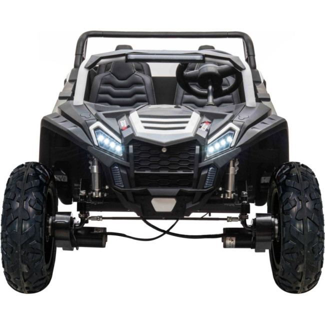 Детская аккумуляторная машинка Багги ATV RACING UTV2000 с литий-ионным аккумулятором, белая