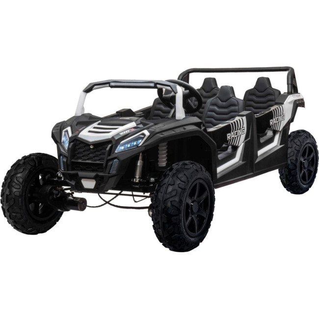 Детская аккумуляторная машинка Багги ATV RACING UTV2000 с литий-ионным аккумулятором, белая
