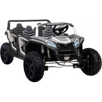 Детская аккумуляторная машинка Багги ATV RACING UTV2000 с литий-ионным аккумулятором, белая