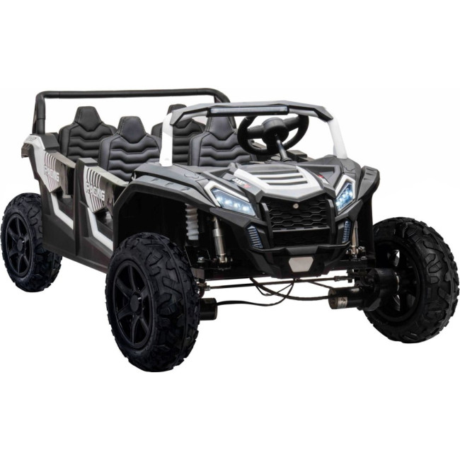 Детская аккумуляторная машинка Багги ATV RACING UTV2000 с литий-ионным аккумулятором, белая