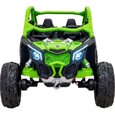 Дитяча акумуляторна машинка Баггі Maverick Turbo RR Green