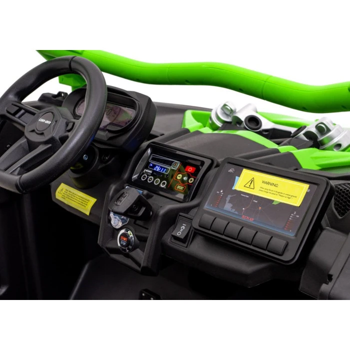 Дитяча акумуляторна машинка Баггі Maverick Turbo RR Green