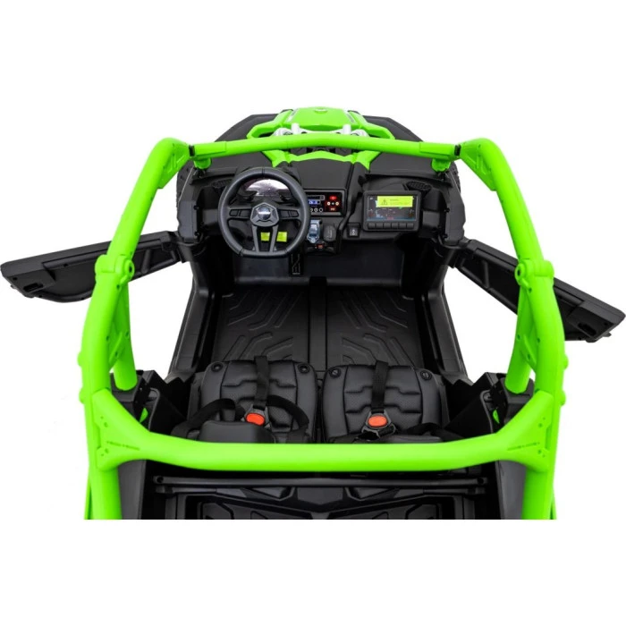 Дитяча акумуляторна машинка Баггі Maverick Turbo RR Green