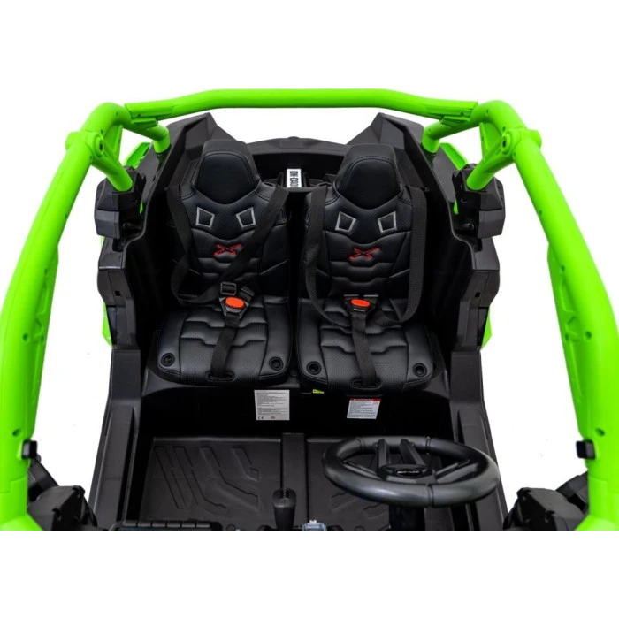 Дитяча акумуляторна машинка Баггі Maverick Turbo RR Green