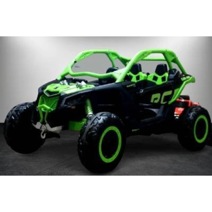 Дитяча акумуляторна машинка Баггі Maverick Turbo RR Green