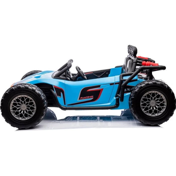 Дитяча акумуляторна машинка Buggy Racing 5 синя