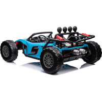 Детская аккумуляторная машинка Buggy Racing 5 синяя