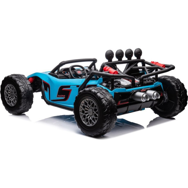Детская аккумуляторная машинка Buggy Racing 5 синяя