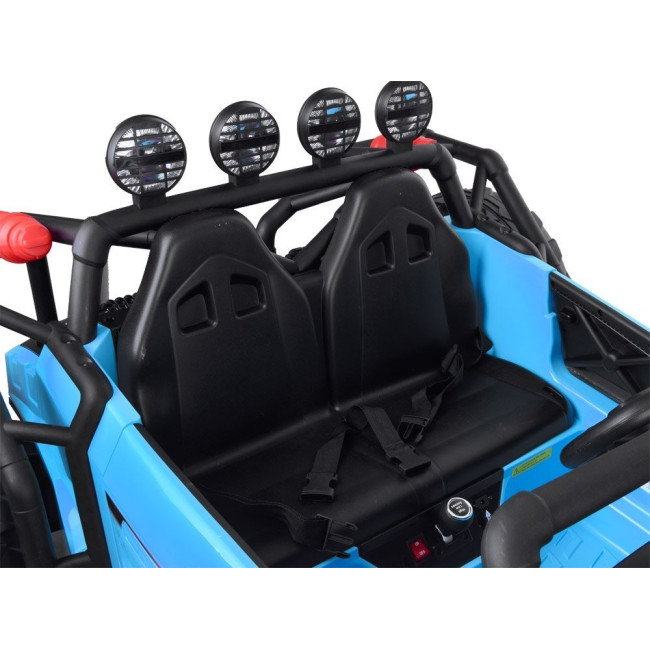 Детская аккумуляторная машинка Buggy Racing 5 синяя