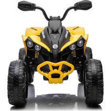 Детский аккумуляторный квадроцикл Maverick Quad Желтый