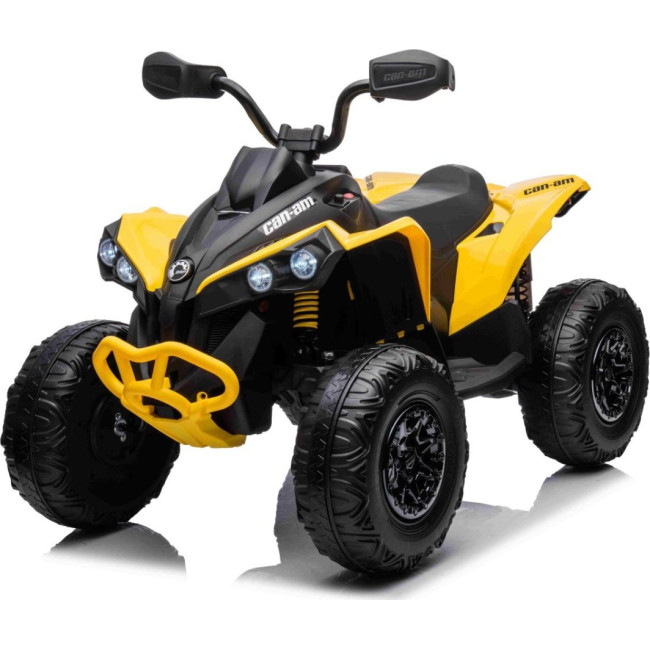 Детский аккумуляторный квадроцикл Maverick Quad Желтый