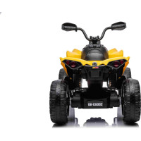 Детский аккумуляторный квадроцикл Maverick Quad Желтый