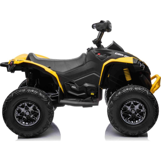 Детский аккумуляторный квадроцикл Maverick Quad Желтый
