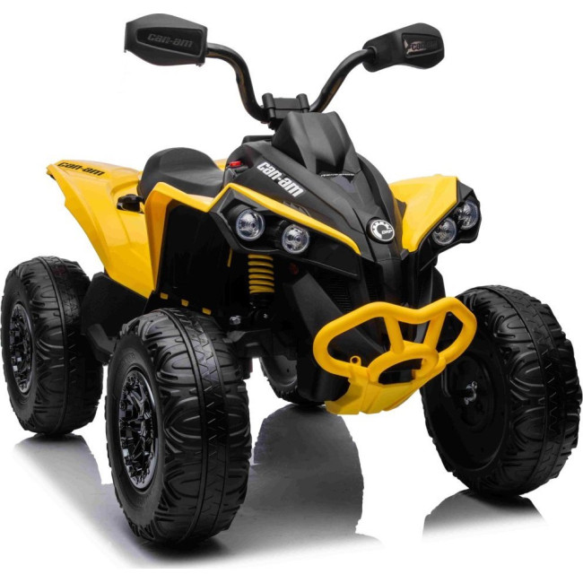 Детский аккумуляторный квадроцикл Maverick Quad Желтый