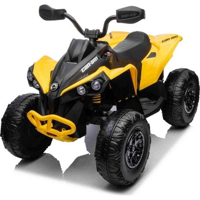 Дитячий акумуляторний квадроцикл Maverick Quad Жовтий