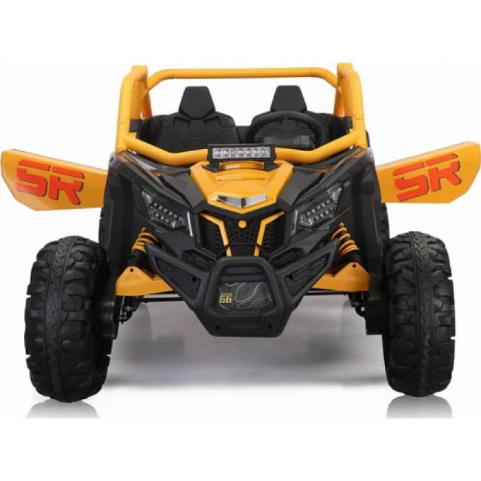 Дитяча акумуляторна машинка Баггі SR SUPER 66 Жовта