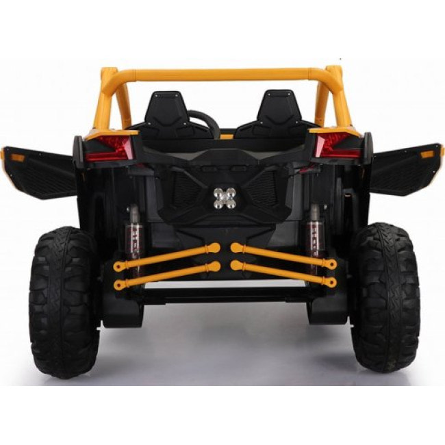 Дитяча акумуляторна машинка Баггі SR SUPER 66 Жовта