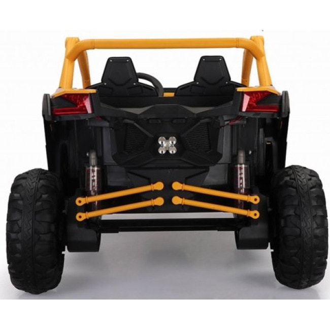 Дитяча акумуляторна машинка Баггі SR SUPER 66 Жовта