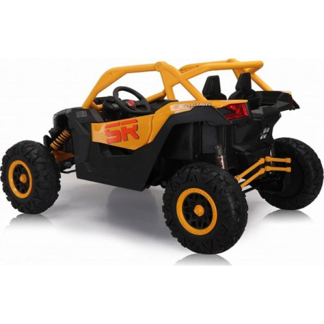 Дитяча акумуляторна машинка Баггі SR SUPER 66 Жовта