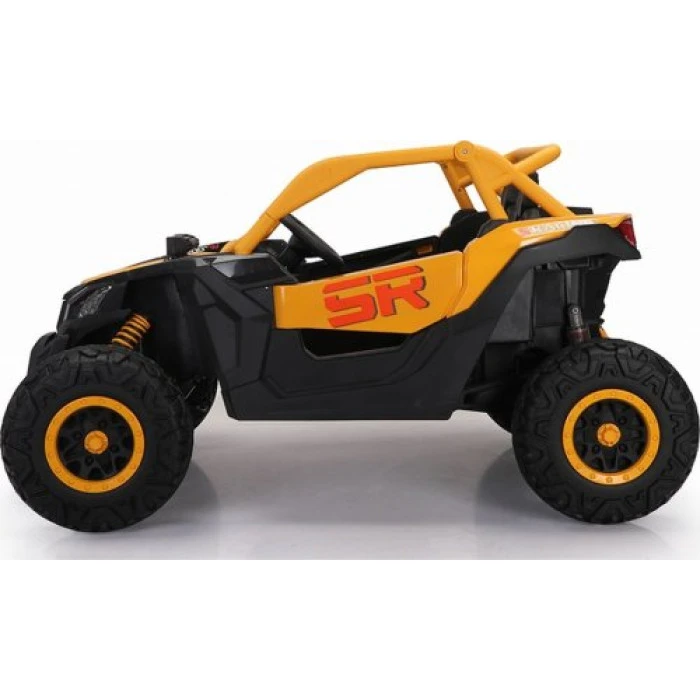 Дитяча акумуляторна машинка Баггі SR SUPER 66 Жовта