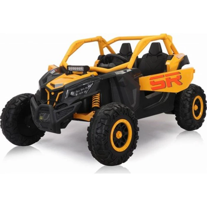 Дитяча акумуляторна машинка Баггі SR SUPER 66 Жовта