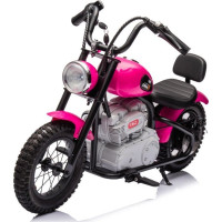Детский аккумуляторный мотоцикл SPEED Power Розовый