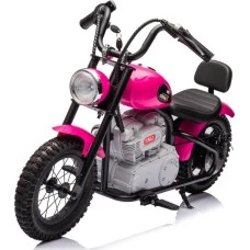Дитячий акумуляторний мотоцикл SPEED Power Рожевий