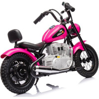 Дитячий акумуляторний мотоцикл SPEED Power Рожевий