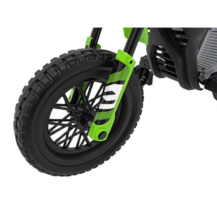 Детский аккумуляторный мотоцикл PANTONE 361C Зеленый