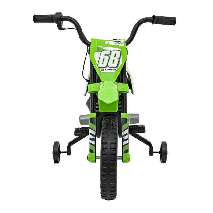 Детский аккумуляторный мотоцикл PANTONE 361C Зеленый