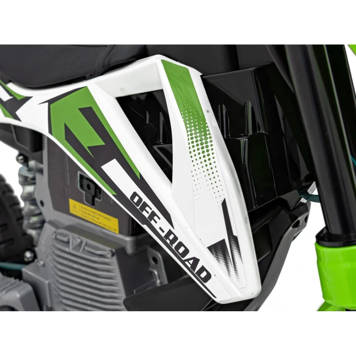 Детский аккумуляторный мотоцикл PANTONE 361C Зеленый