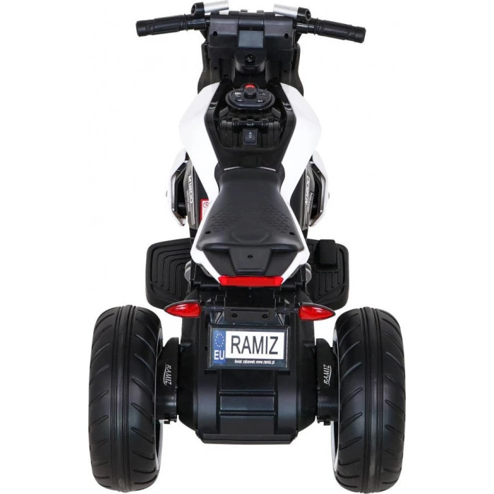 Дитячий акумуляторний мотоцикл Майбутнє Білий