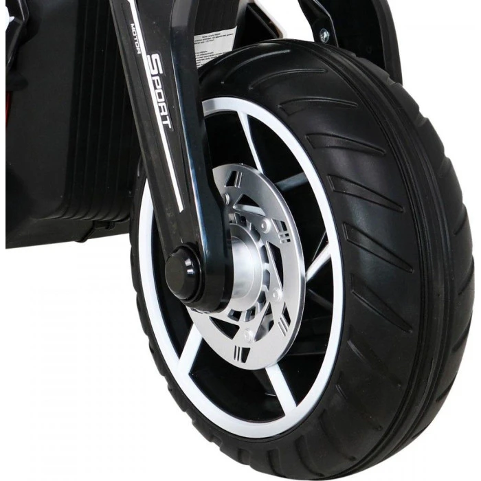 Дитячий акумуляторний мотоцикл Майбутнє Білий