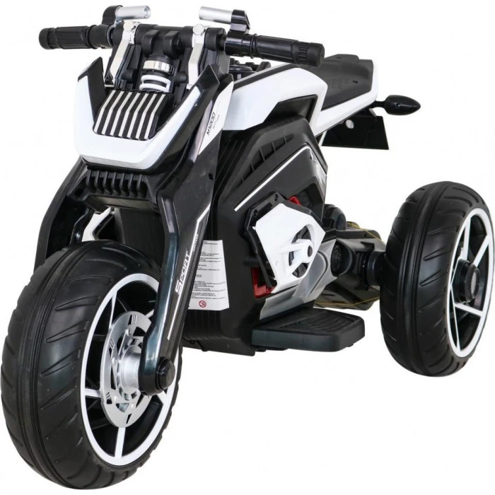 Дитячий акумуляторний мотоцикл Майбутнє Білий