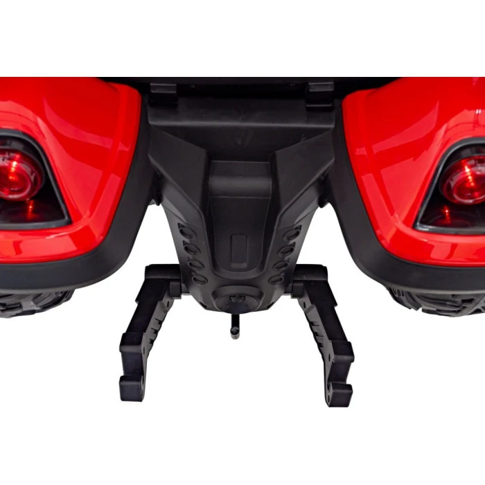 Дитячий акумуляторний трактор BLAST з причепом червоний