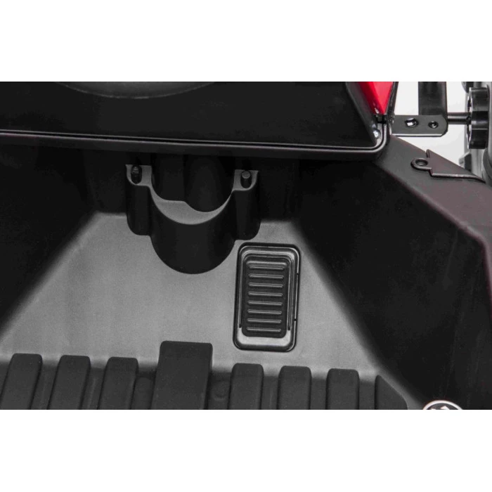 Дитячий акумуляторний трактор BLAST з причепом червоний