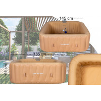 Джакузи-SPA надувное Thunder FRAPPE 6-местное