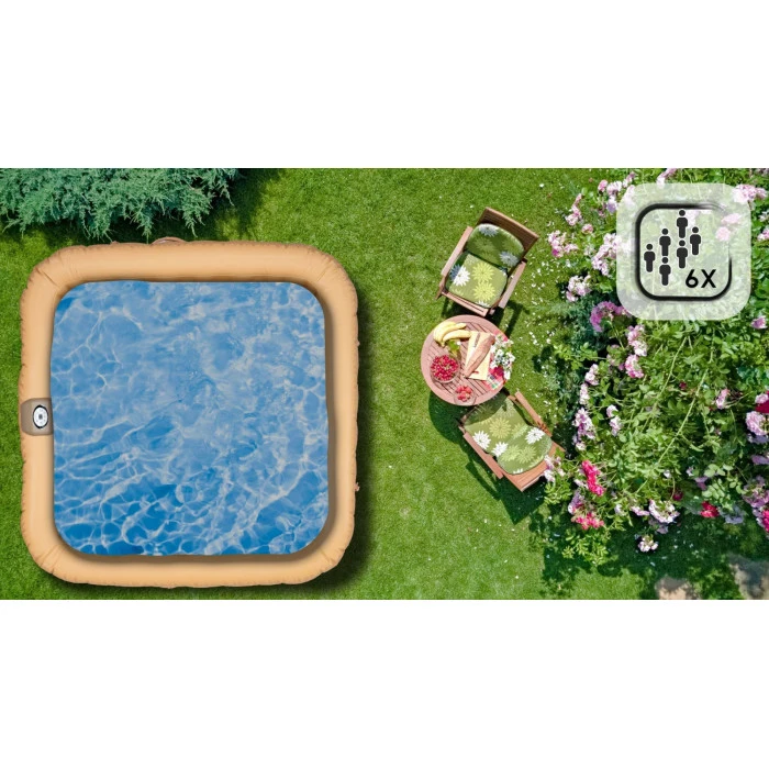 Джакузи-SPA надувное Thunder FRAPPE 6-местное