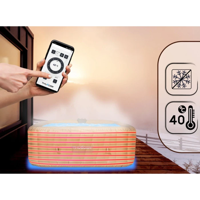 Джакузи-SPA надувное Thunder FRAPPE 6-местное