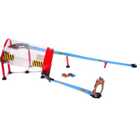 Детская гоночная трасса с бочкой для детей 3+