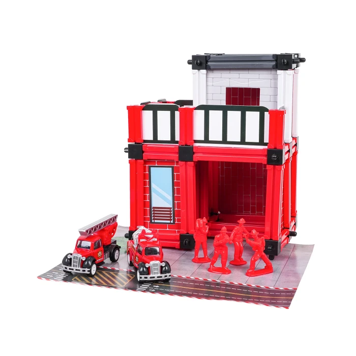 Дитячий набір Ramiz WF253-1A Пожежна станція + аксесуари