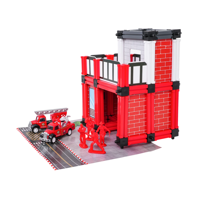Дитячий набір Ramiz WF253-1A Пожежна станція + аксесуари